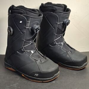 K2 Maysis Snowboarding Boots Mens Black Boa System Endo Vibram Soles Size 10.5